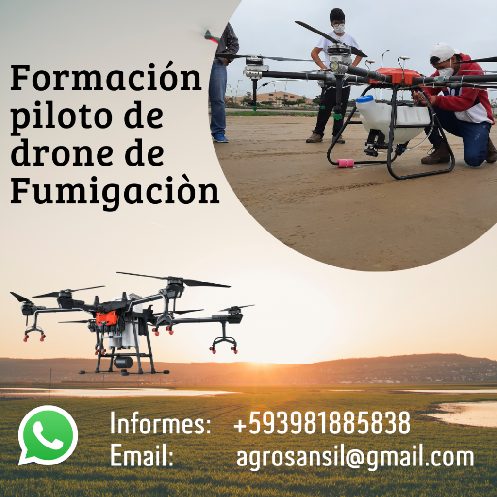 DRONES DE FUMIGACIÓN